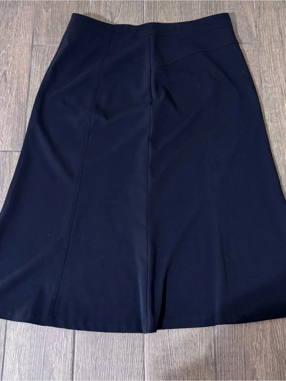 Christopher & Banks Size 12 Black A-Line Skirt